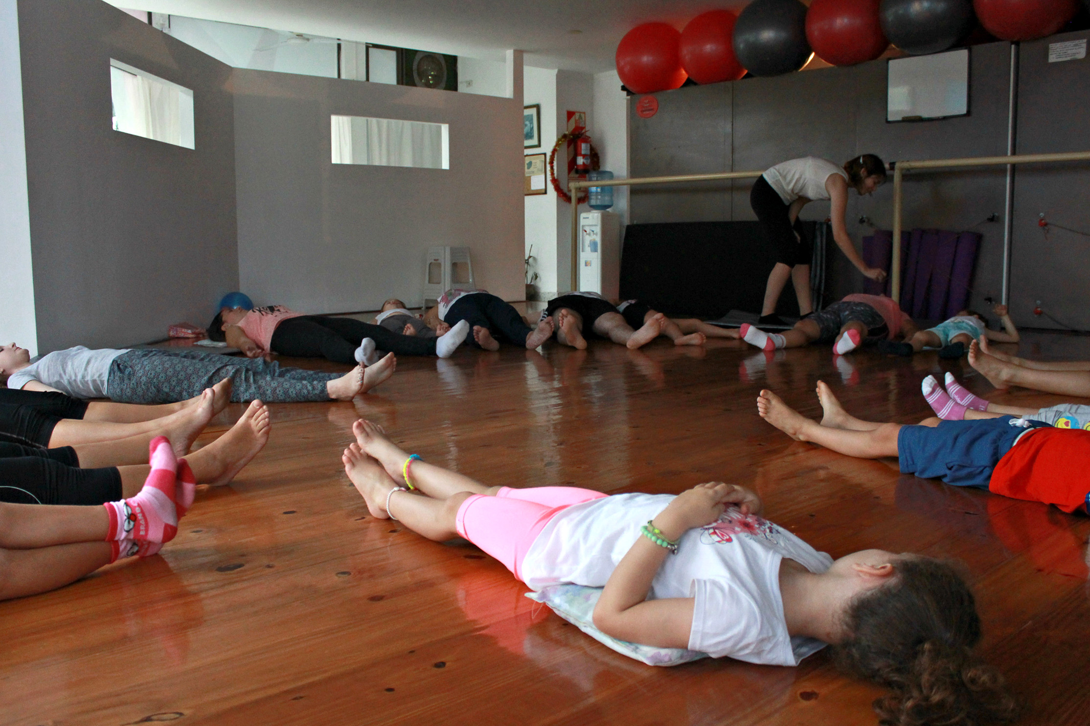 2017 / Family yoga class